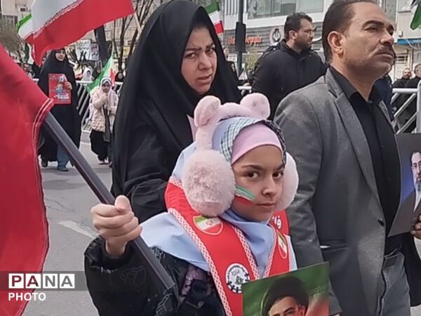 راهپیمایی روز قدس خط مقدم ایرانیان 