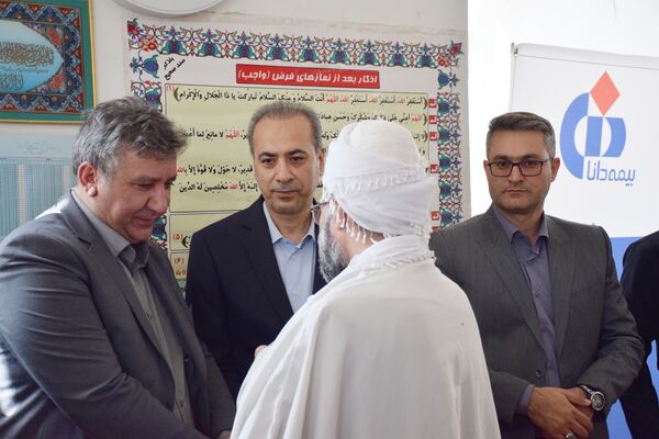 آیین افتتاح مدرسه 2 کلاسه در روستای کانی گل علیا