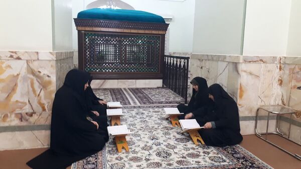 ویژه برنامه اذن خدمت در زیارتگاه شهید آیت الله مدرس(ره) برگزار شد
