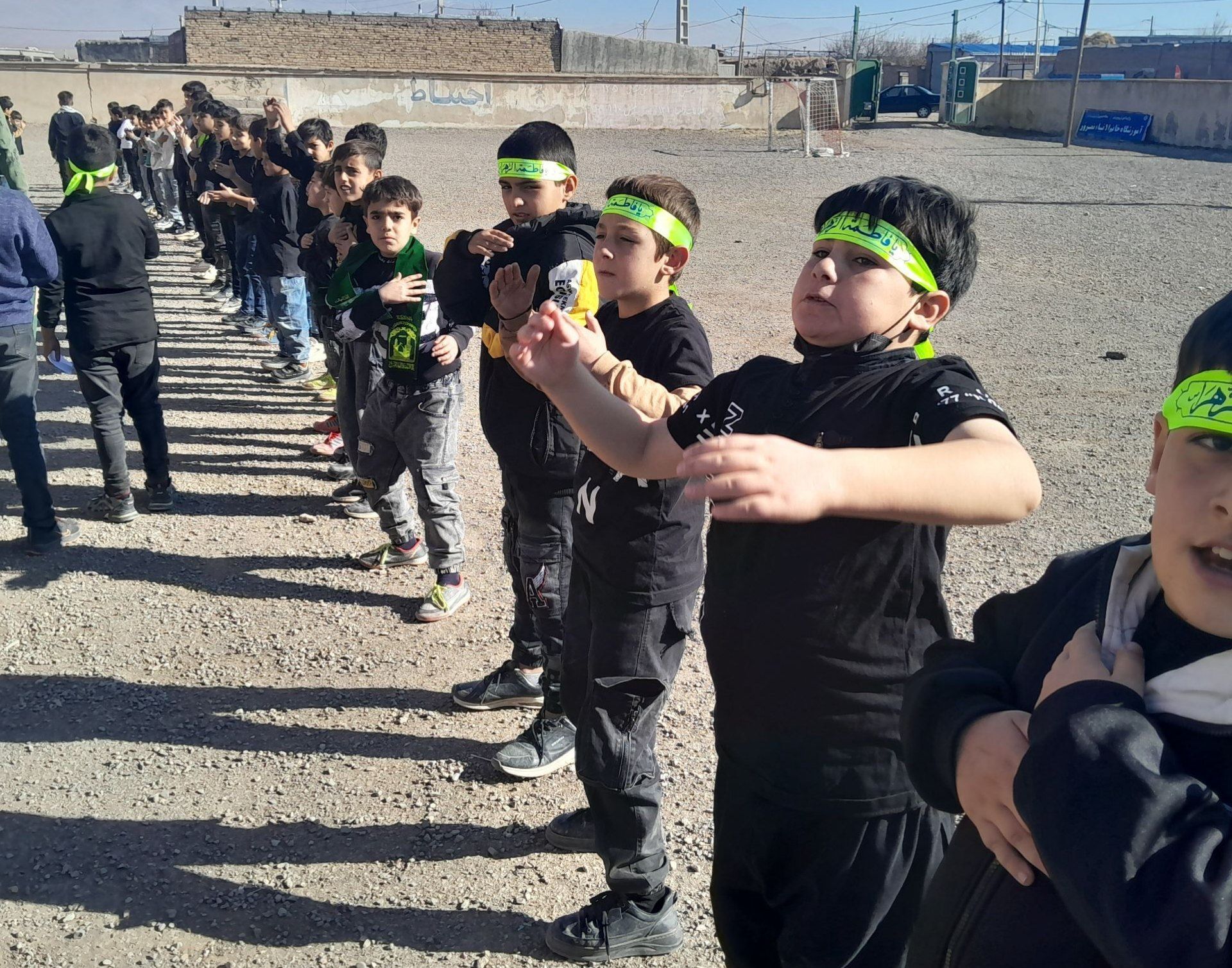 هیات دانش‌آموزی نوگلان فاطمی روستای نمرور