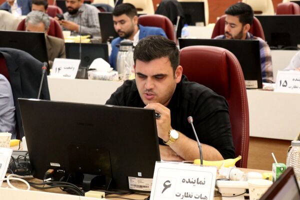 اتاق کنترل وضعیت ستاد انتخابات شهر مشهد در دور دوم انتخابات ریاست جمهوری 