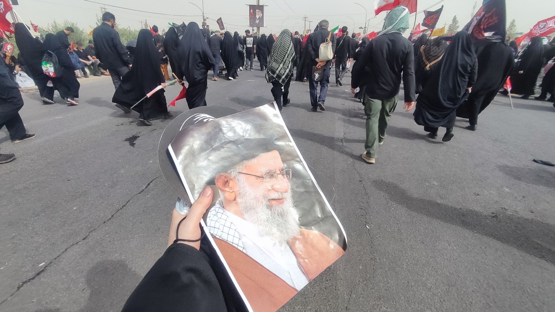 قم داغدار رهبر شهید
