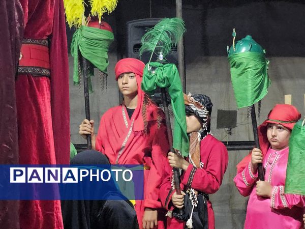 تعزیه گروه شبیه خوانی هیات محبان اهل بیت دبیرستان پروین اعتصامی شهر افوس