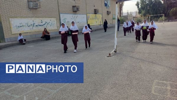 زنگ مهر در مدرسه استقلال نواخته شد