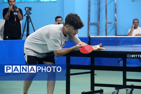 مسابقات تنیس روی میز مدارس سمپاد کشور در مقطع متوسطه دوم