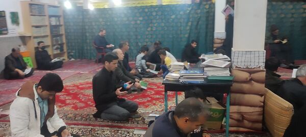 مراسم احیای شب بیست و سوم ماه مبارک رمضان در مسجد سید الشهدا شهرستان شیروان