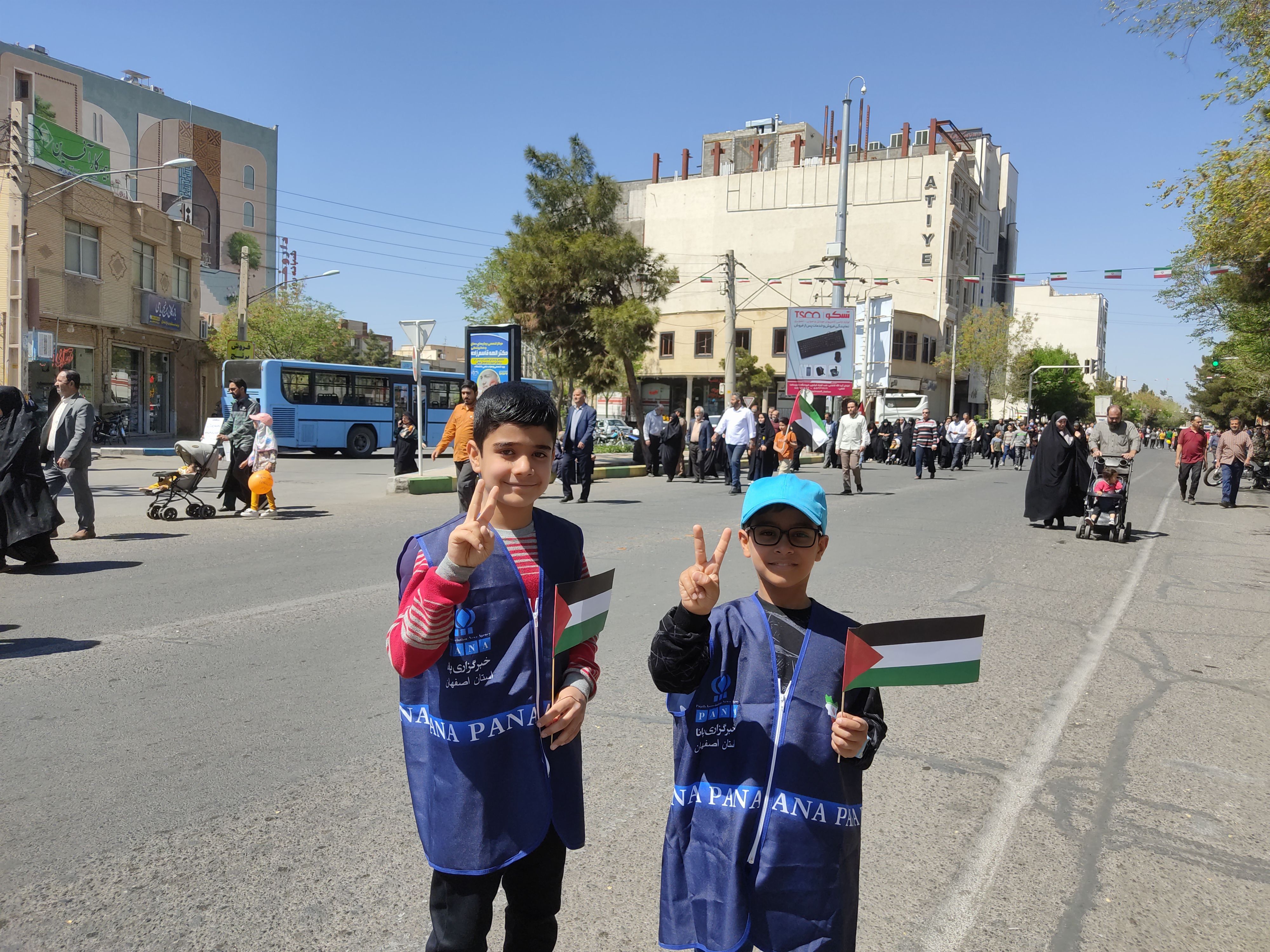 برگزاری راهپیمایی‌ روز قدس در کاشان/ فیلم 