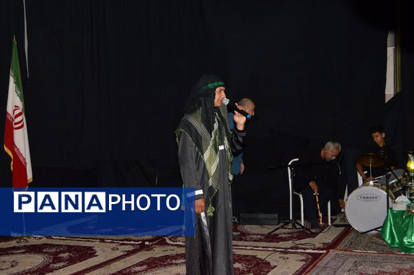 مراسم شب‌دهم محرم در هیئت فرهنگیان  نیشابور