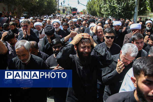 مراسم عزاداری سالروز شهادت امام حسن عسگری(ع) در قم