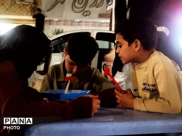 فعالیت موکب کودک فرهنگیان مسجد جامع شهرستان نیشابور در قاب پانا