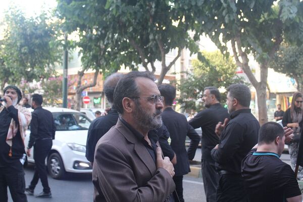 حرکت نمادین کاروان اسرای کربلا در فردیس