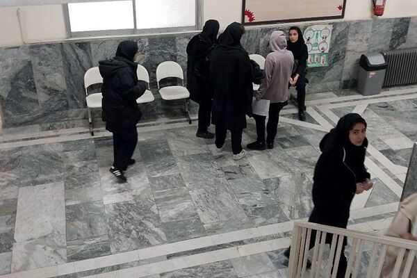 امتحانات نوبت اول در مدرسه حضرت زینب(س) ناحیه یک شهرری
