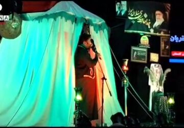 نوجوانان در آیین «احلی من العسل» با حضرت قاسم(ع) تجدید عهد کردند
