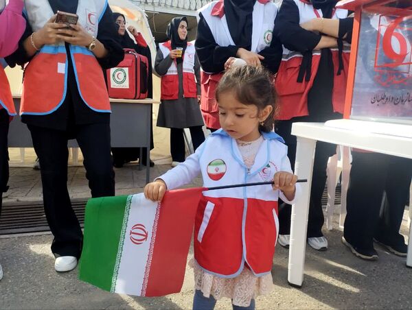 مراسم راهپیمایی ۱۳ آبان در شهرستان میاندورود