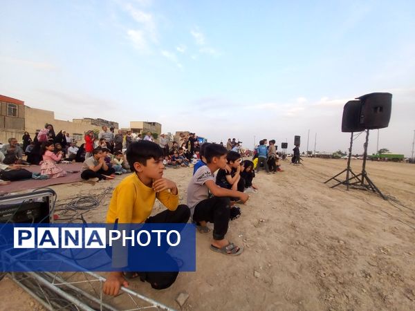 بازسازی واقعه غدیر در محله شهر قائم قم