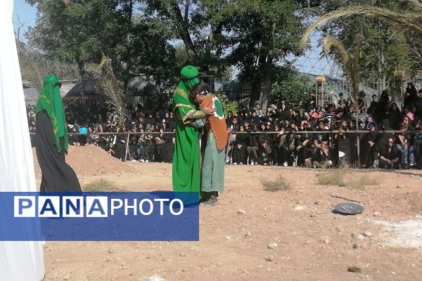 مراسم آیینی خیمه سوزان سنت هرساله مردم مشهد