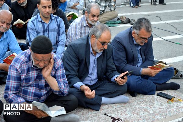 مراسم طلب آمرزش در روز عرفه، از زبان امام حسین «ع» در شهر امیریه