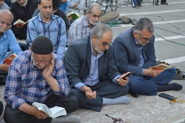 مراسم طلب آمرزش در روز عرفه، از زبان امام حسین «ع» در شهر امیریه