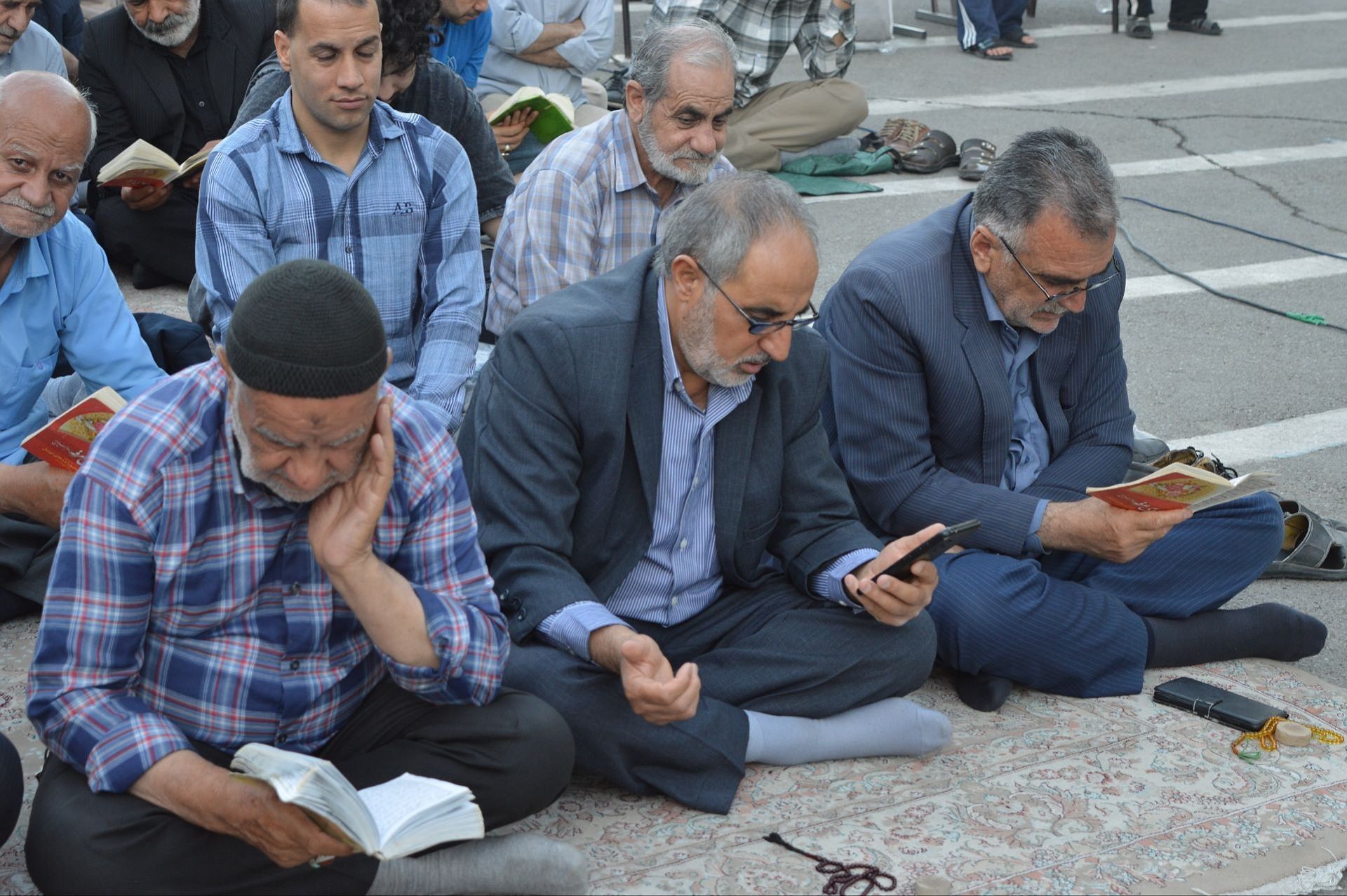 مراسم طلب آمرزش در روز عرفه، از زبان امام حسین «ع» در شهر امیریه