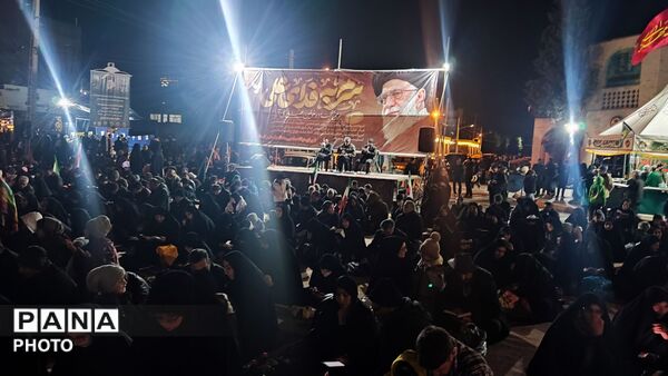 مراسم احیا در اولین شب قدر و هشتمین شب مراسم شهادت ایت الله خامنه ای 