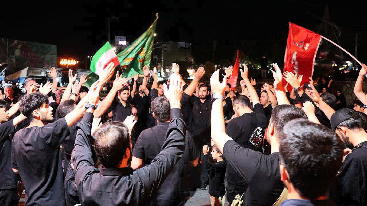 مراسم شام غریبان در شهرستان فردیس 