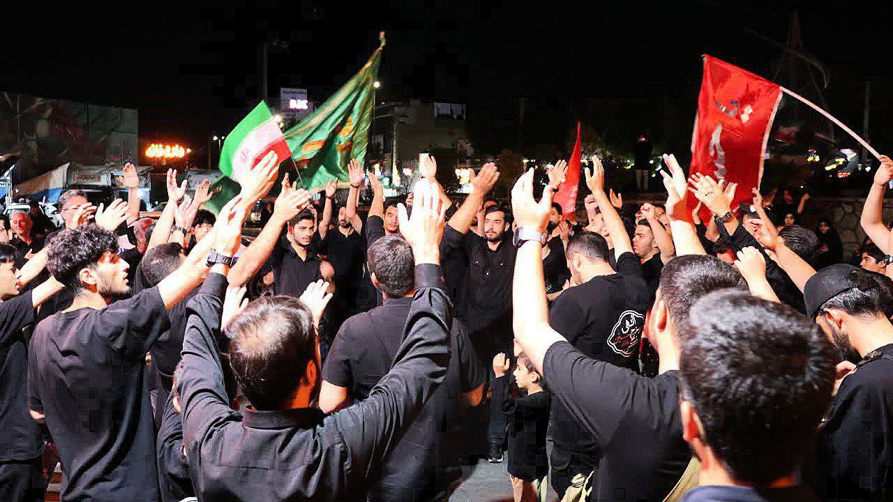 مراسم شام غریبان در شهرستان فردیس 