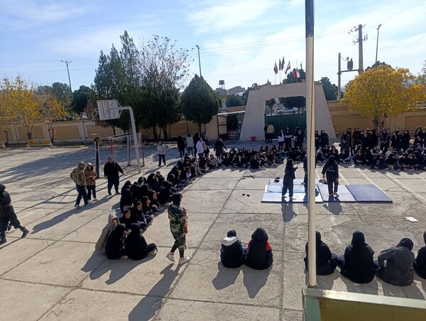 المپیاد ورزشی در هنرستان فاطمیه