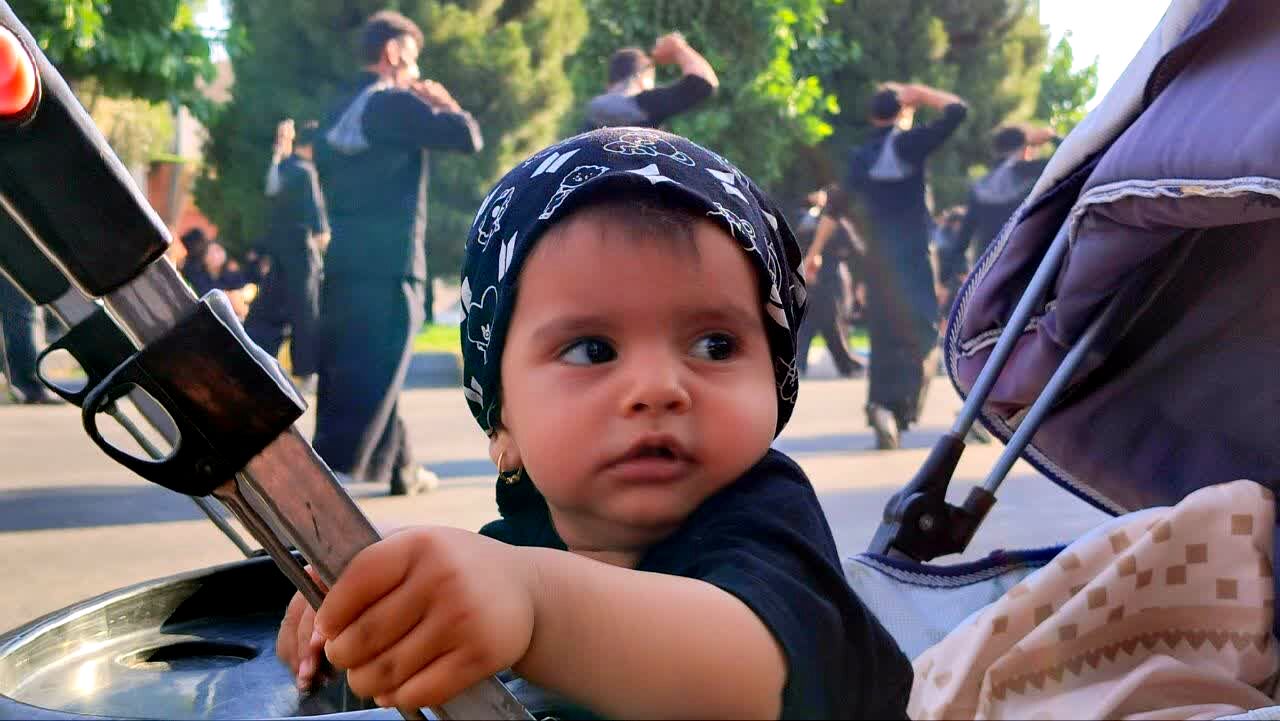 دسته عزاداری  روز تاسوعا در کهریزسنگ 