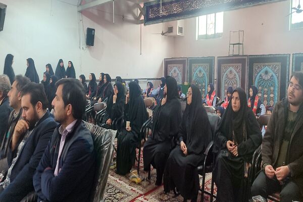 مراسم افتتاحیه دبستان دخترانه فاطمه اهری هاشمی