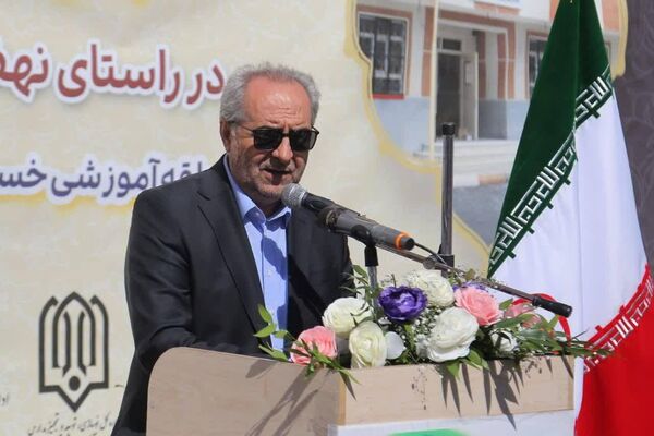 افتتاح مدرسه ۶ کلاسه «بانو مهین شادمان»