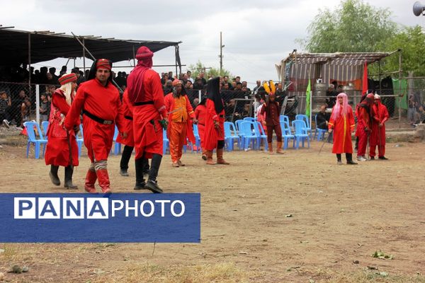 عزاداری مردم سلماس در سومین روز شهادت امام حسین (ع)