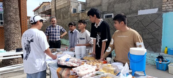 برپایی بازارچه کار و فناوری در دبیرستان شهید بهشتی آشخانه