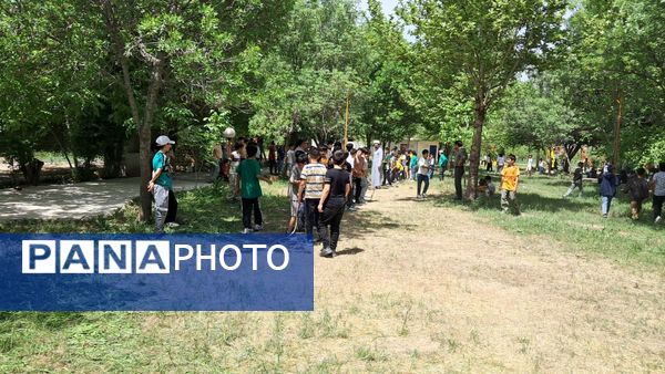 اردوی تفریحی دانش‌آموزان دبستان معلم آشخانه 