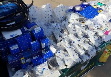 کشف ۱۳۰ میلیارد ریال لوازم یدکی قاچاق در شهرک کاوه تهران