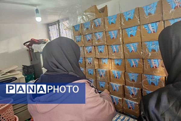 توزیع بسته‌های سلامتی در مدرسه ابتدایی هدی با مشارکت سفیران سلامت