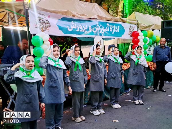 از دانش‌آموز تا معلم به عشق مولای متقیان