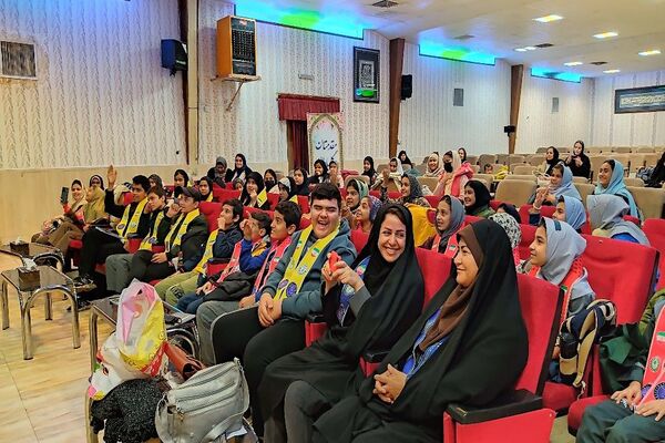 کلاس آموزشی خبرنگاری در کانون مهر تابان نیشابور