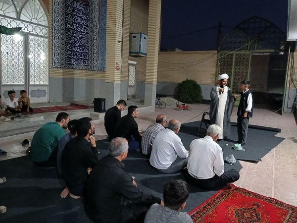 آغاز طرح «جوانه‌ها» و محفل پرده‌خوانی در مسجد امام رضا (ع) کوهدشت