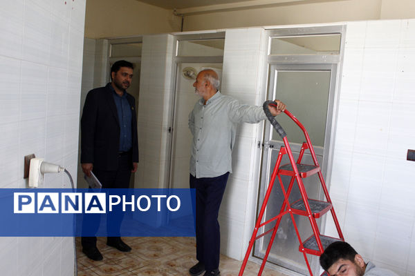 مانور بازگشایی مدارس در شهرستان گرمه 