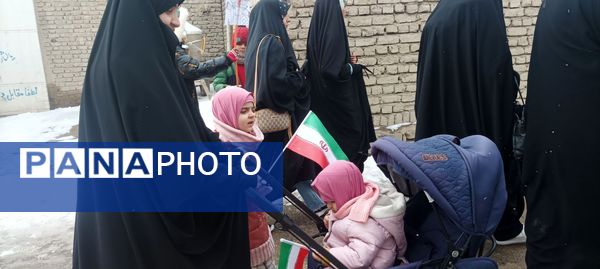 راهپیمایی ۲۲بهمن در شهر بار 