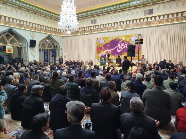 مراسم ولادت حضرت علی اکبر در شهرستان کاشمر 