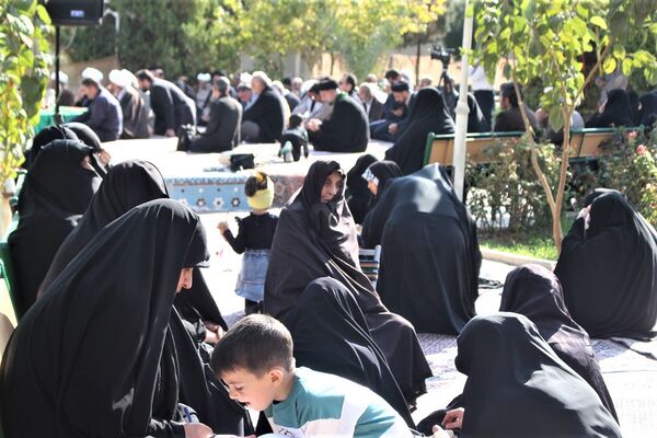 مراسم سالگرد تدفین شهدای گمنام موسسه علمی فرهنگی دارالحدیث قم