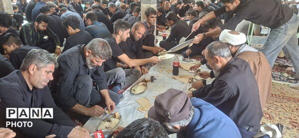 مراسم عزاداری عاشورای حسینی در روستای ماروسک