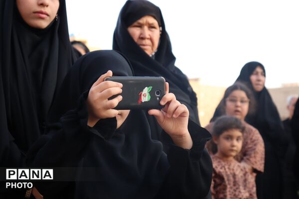 طنین تعزیه در صحن امام‌زاده عقیل (ع) اسلامشهر 