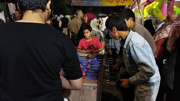 موکب کودک در مهمانی کیلومتری عید  غدیر خم نیشابور 