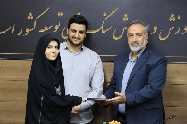 آیین تجلیل از خبرنگاران پانا ناحیه یک شهرستان بهارستان