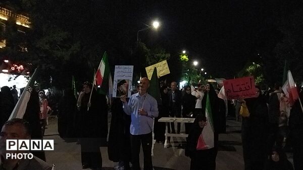 هشتاد و پنجمین شب از شب های مقاومت نیشابور در قاب پانا 