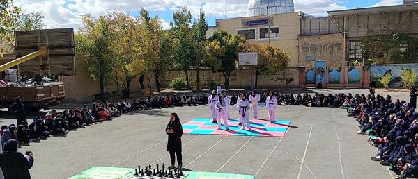 یک روز ورزشی در آموزشگاه شهاب 