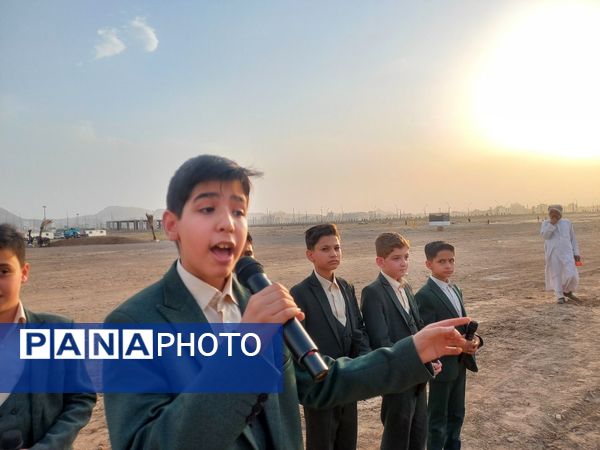 بازسازی واقعه غدیر در محله شهر قائم قم