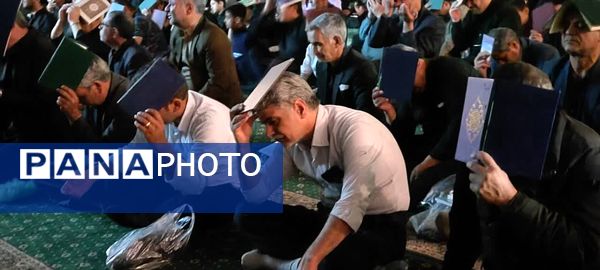 برگزای مراسم شب قدر و نوزدهم ماه رمضان در امامزاده سید حمزه کاشمر